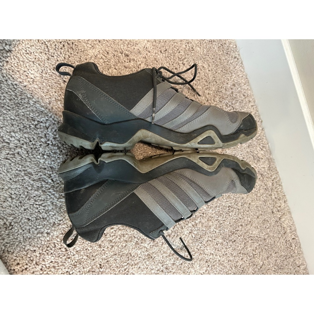 Adidas Terrex Mens Hiking Shoes Grey Black Low Top Sneakers Size 11 #2234 - Picture 7 of 10